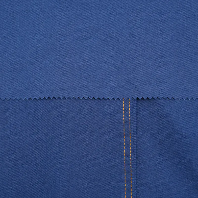 GS3023 Polve twill twill in poliestere di cotone ad allungamento alto e allungamento